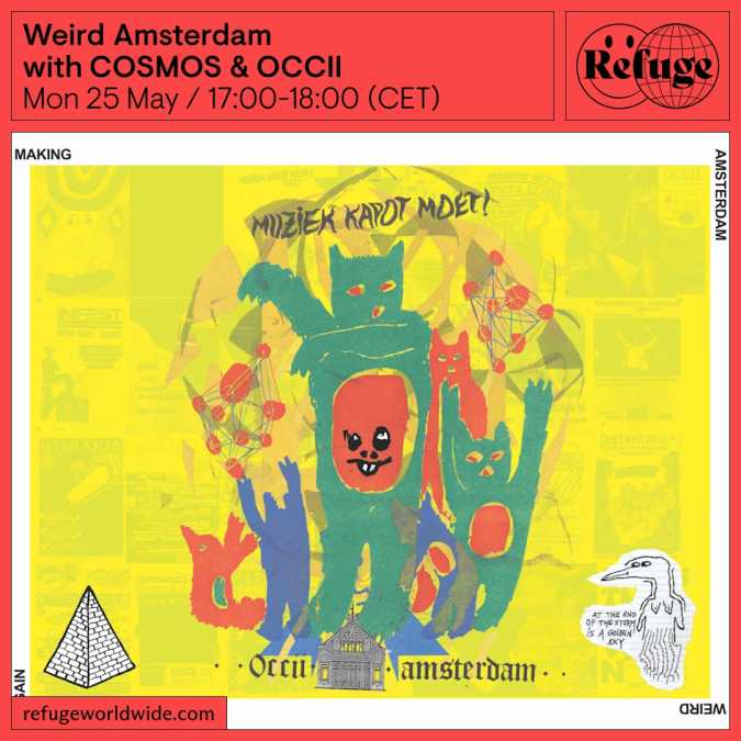COSMOS on Refuge Worldwide – Weird Amsterdam and Indonesian Psych Rock