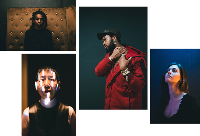 A stunning set of artist portraits captured at LGW18 by Melanie Marsman