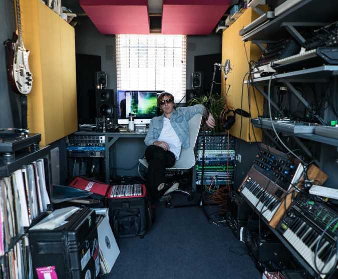 Watch: FACT Magazine pays Richard Fearless' shipping container studio a visit