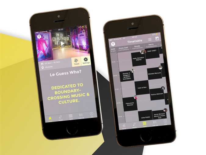 Explore Le Guess Who? 2019 with the TimeSquare app; available to download now