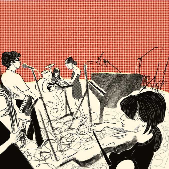 Read Bant Mag.'s track by track interview with Black Country, New Road