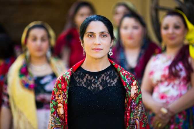 Watch Romani singer Mónika Lakatos in session at Festival Imaterial, captured by Vincent Moon
