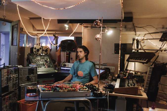 Revisit our video portrait of James Holden in his London studio