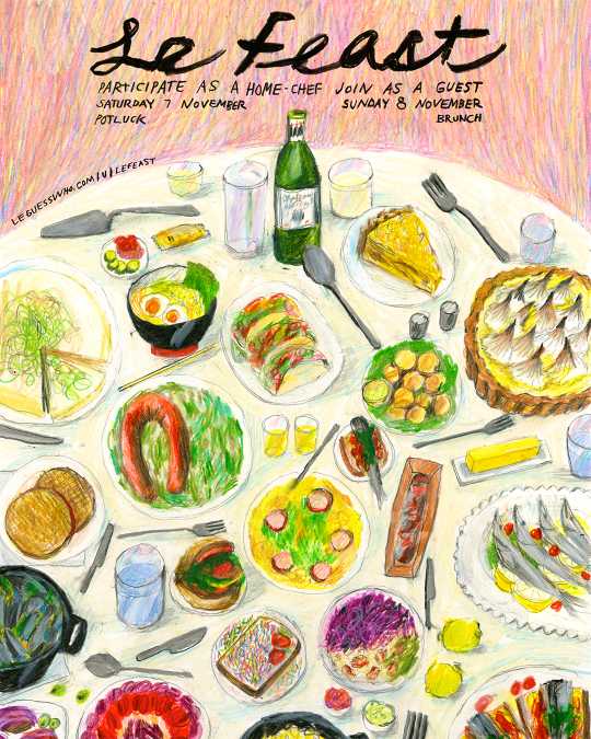 Le Feast invites you for a potluck & brunch