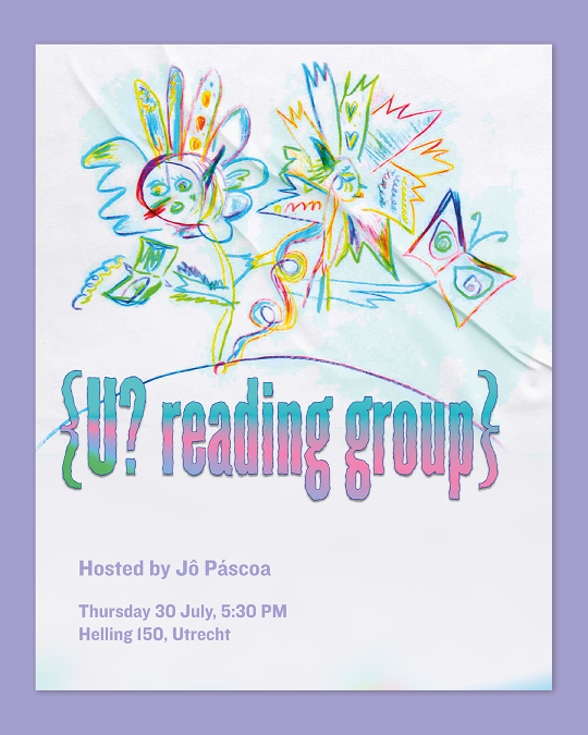 Reading Group with U? curator, Jô Páscoa