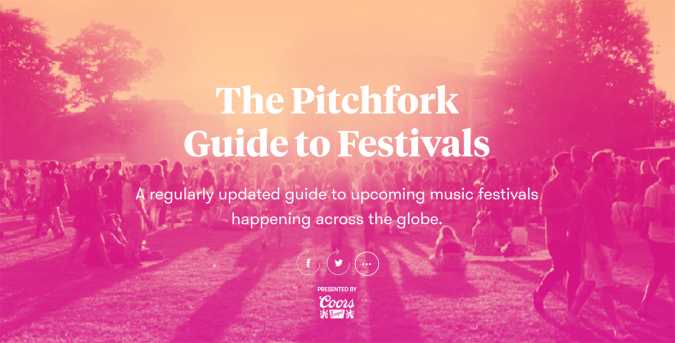 Le Guess Who? included in Pitchfork Festival Guide