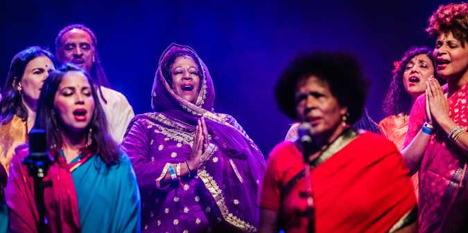 Listen to the Sai Anantam Ashram Singers perform the music of Alice Coltrane live at LGW17