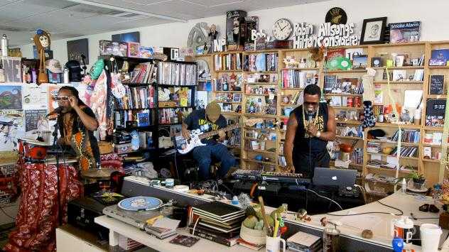 Watch Shabazz Palaces' Tiny Desk Concert for NPR